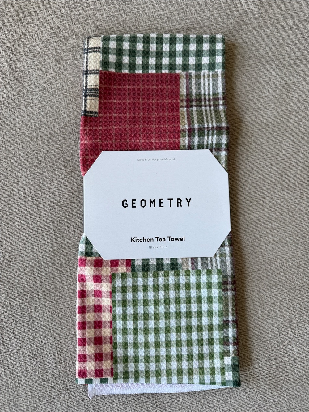 Geometry tea towel